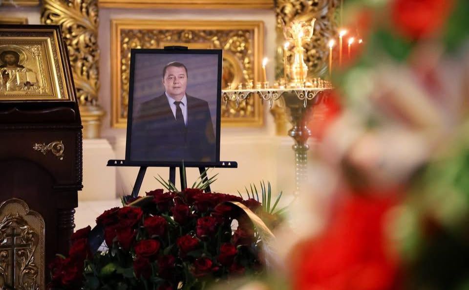 Під час відспівування у Михайлівському Золотоверхому. Фото: фейсбук І.Геращенко