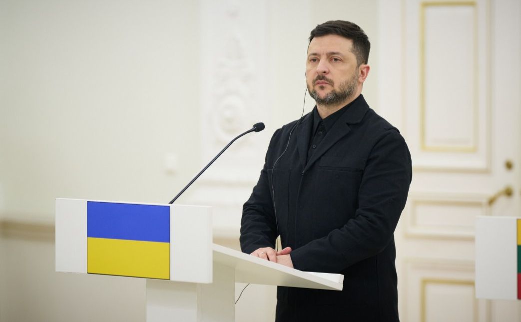 Володимир Зеленський, Президент України, під час візиту до Литви. Фото: ОП
