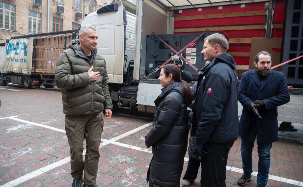 Віталій Кличко подякував полякам, які підтримали киян під час складної ситуації взимку. Фото: пресслужба