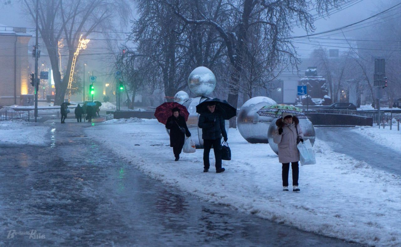 Київ узимку. Фото: Олексій Самсонов