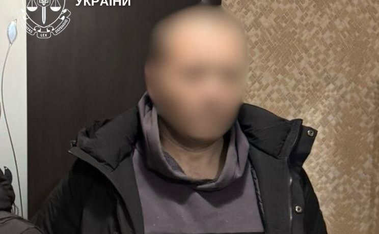 Підозрюваний чоловік. Фото: Київська міська прокуратура
