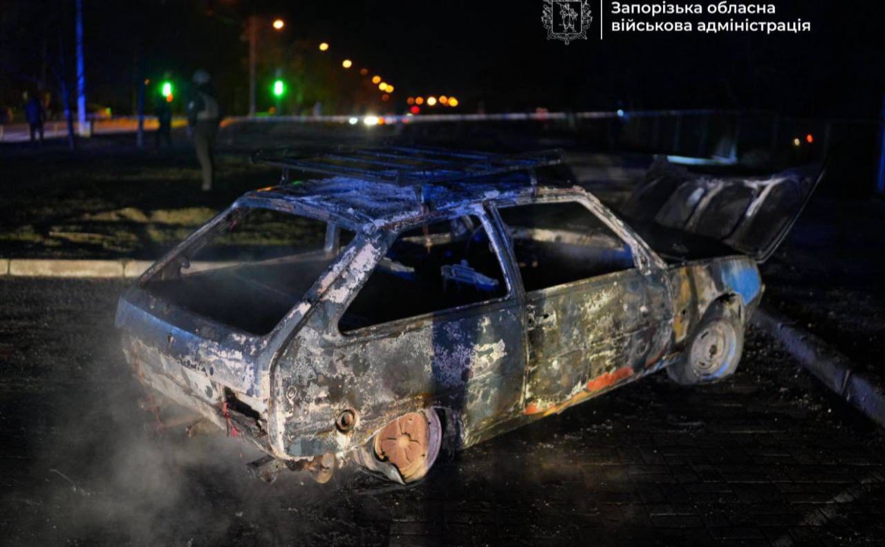 Наслідки обстрілу обласного центру