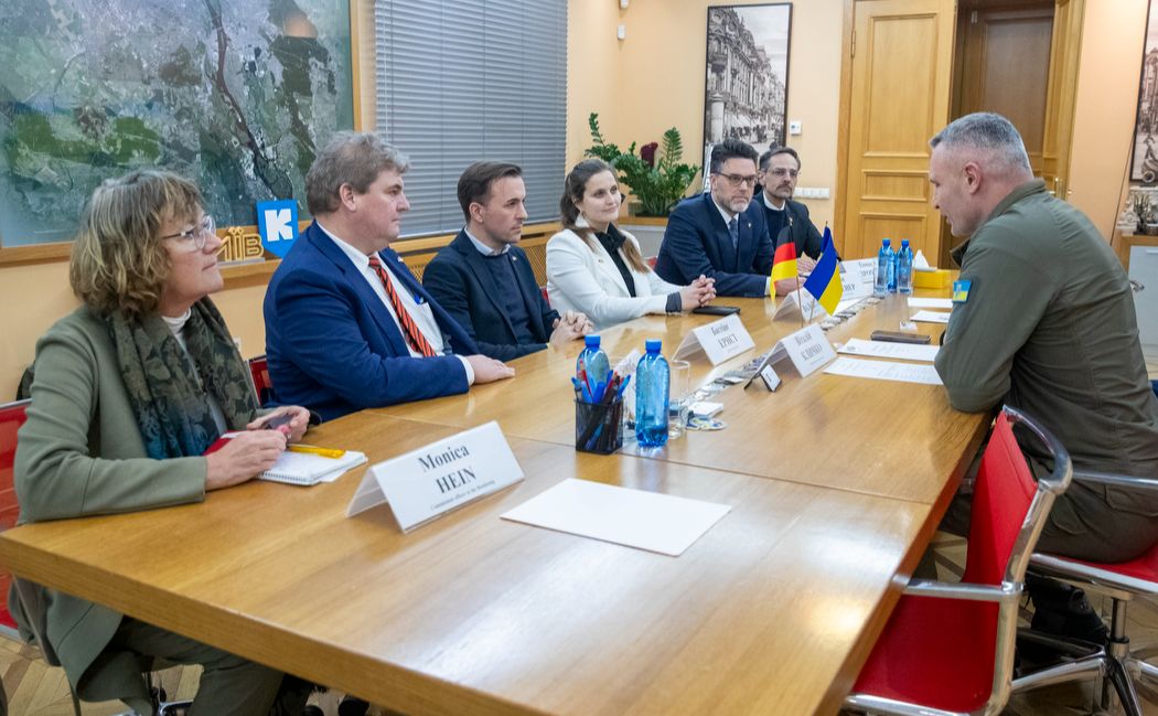 Кличко поспілкувався з німецькими політиками. Фото: КМДА