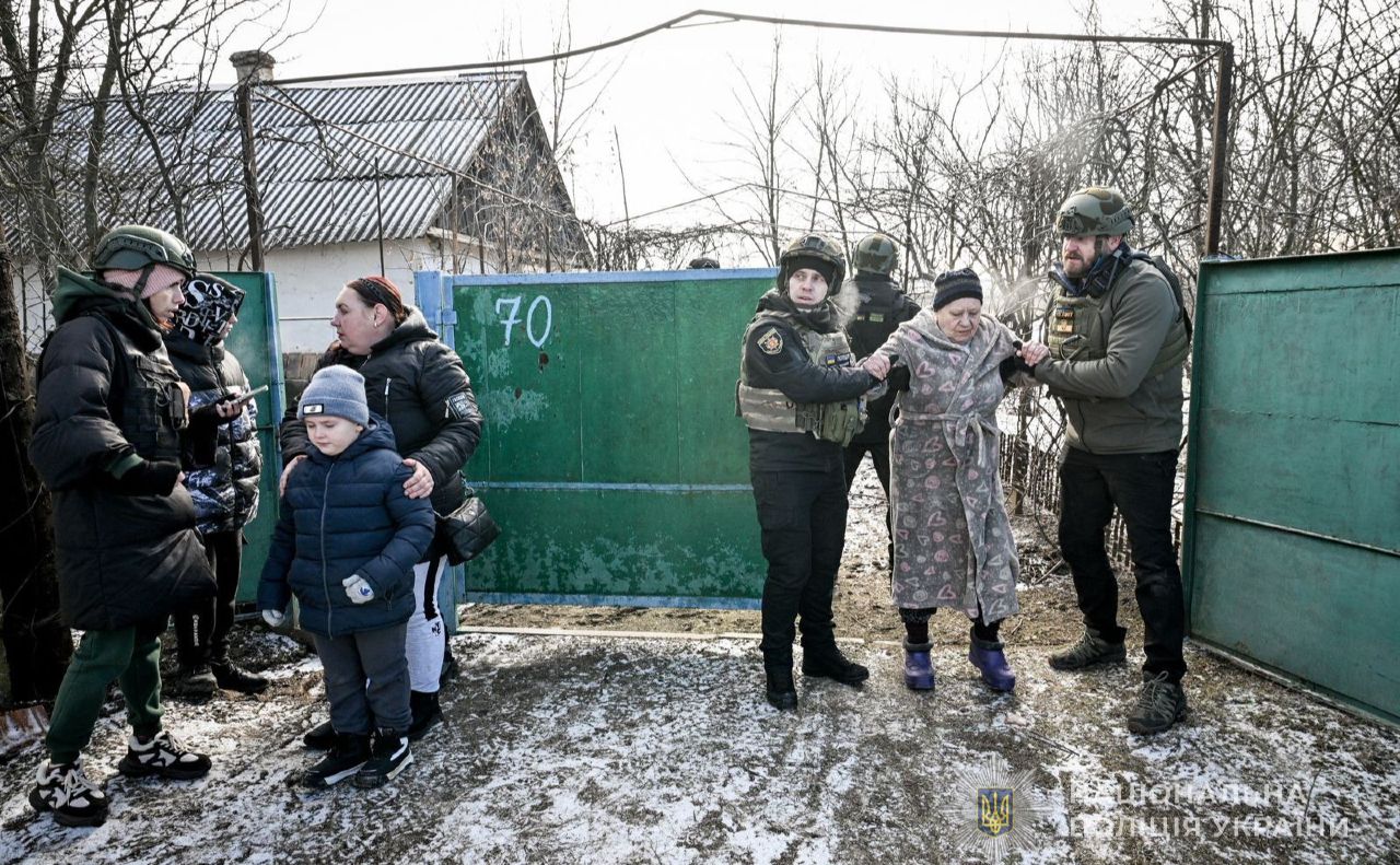 Евакуація жителів Таврійської громади Запорізької області. Фото ілюстративне