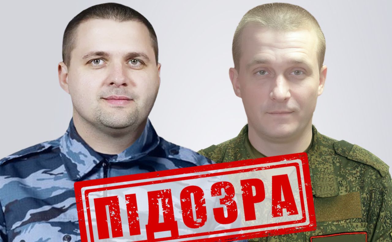 Двом росіянам інкримінують воєнні злочини. Фото: СБУ
