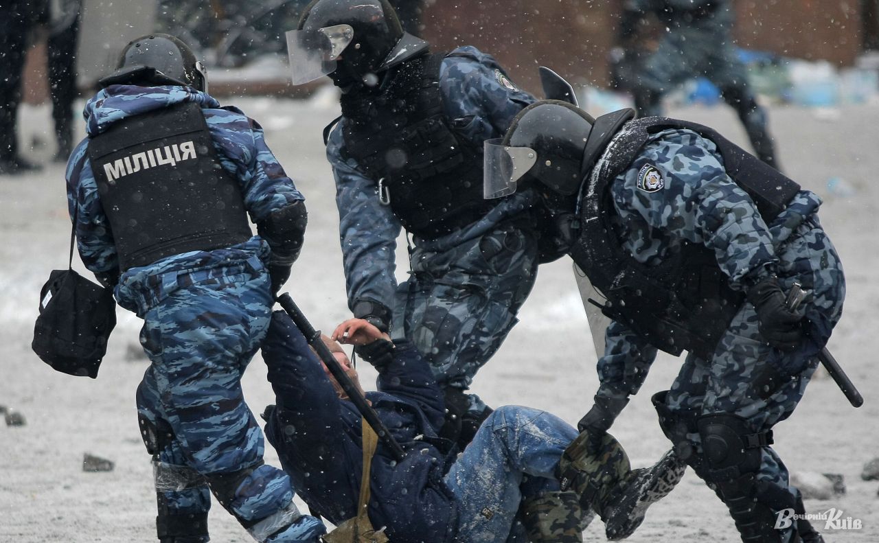 Революція гідності 2014 року. Фото: Борис Корпусенко
