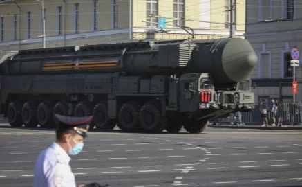 Ракетний комплекс «Орешник». Фото з відкритих джерел.