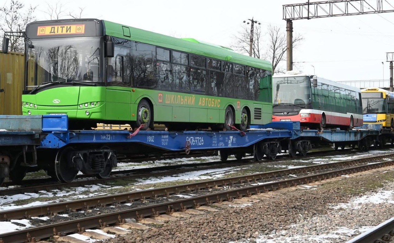 Транспорт уже прибув до Одеси. Фото: КП «Бучатранссервіс»