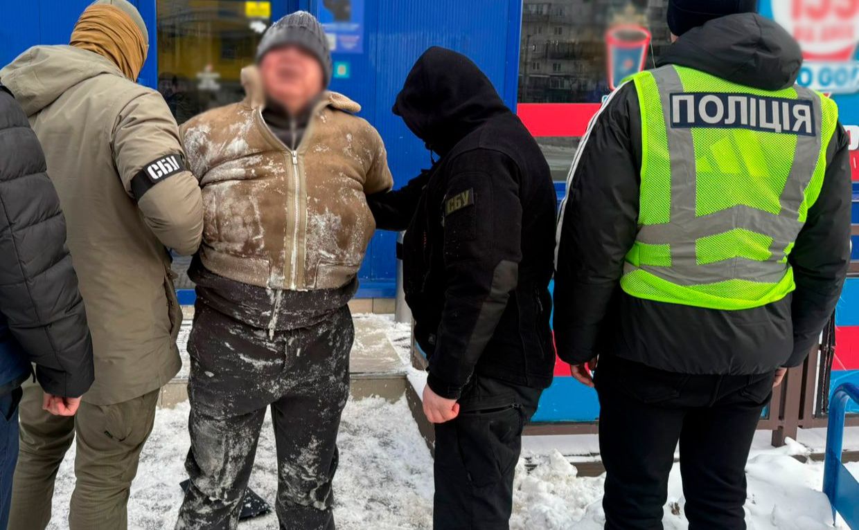 Зловмисника затримала поліція. Фото: Поліція Києва