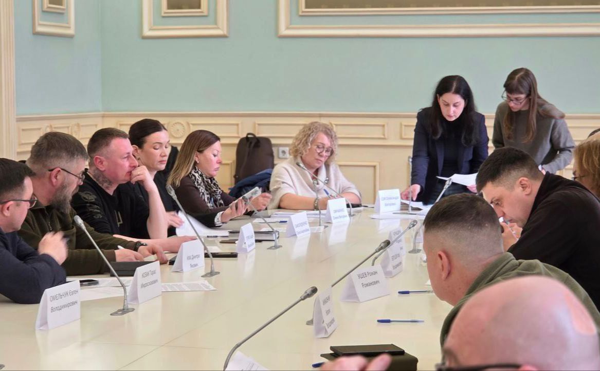 Під час засідання Комісії з надання мікрогрантів для ветеранів і ветеранок.