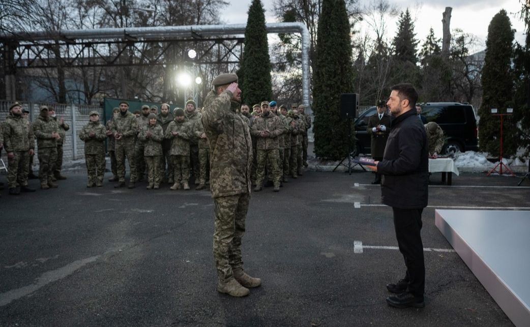 Володимир Зеленський відзначив воїнів-мусульман державними нагородами. Фото: Офіс президента