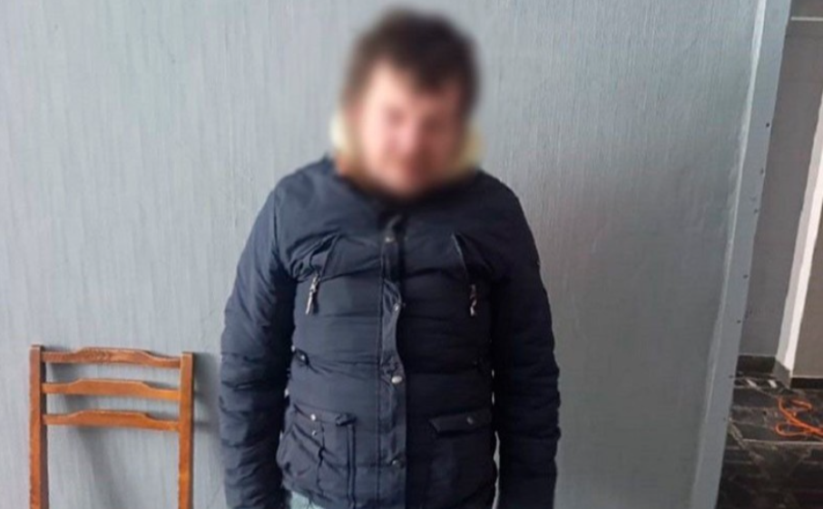 40-річний зловмисник. Фото: поліція Києва