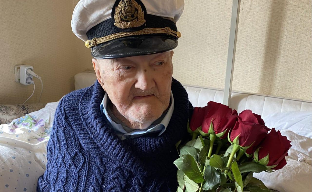 Юрій Ліпченко відсвяткував 100-річчя. Фото: Голосіївська РДА