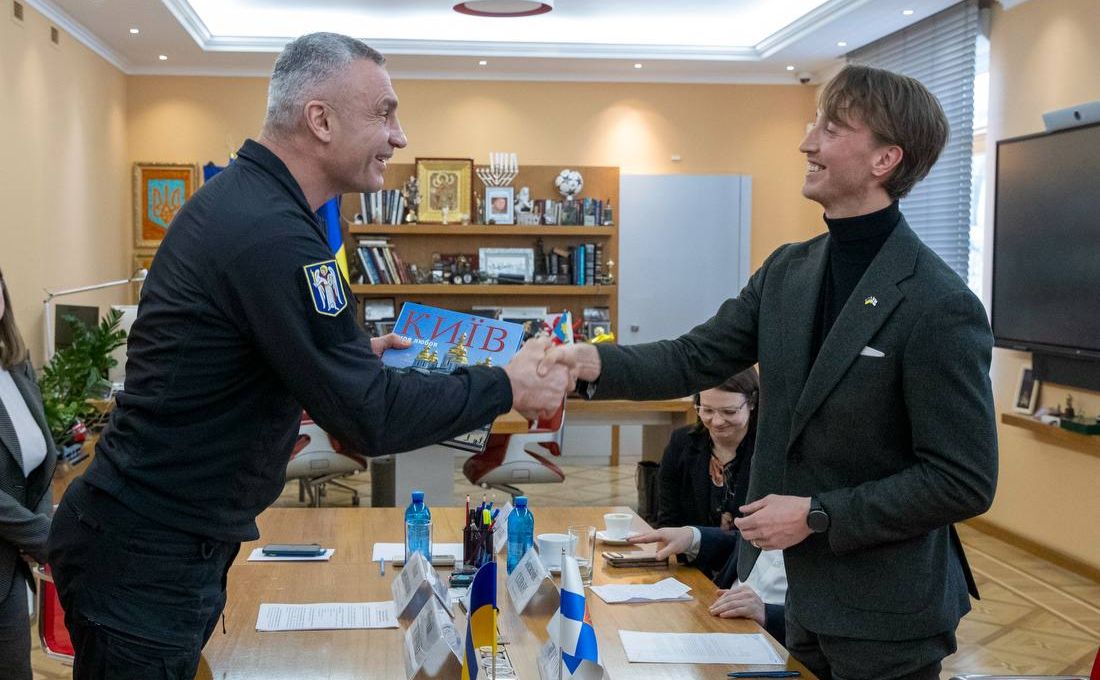 Зустріч у мерії. Фото: пресслужба мера