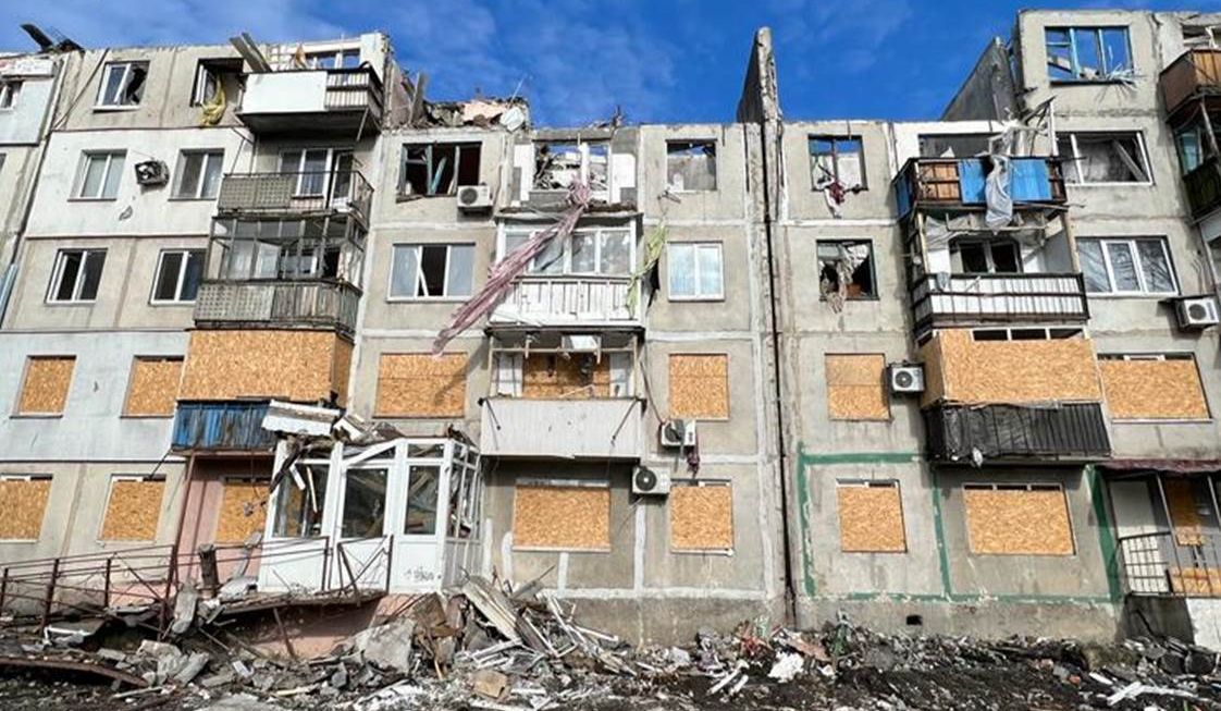 Наслідки обстрілу Покровська. Фото: Донецька обласна прокуратура
