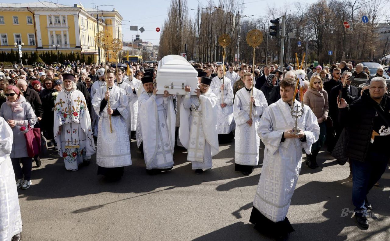 Хода під час прощання з Почесним патріархом Філаретом. Фото: Борис Корпусенко
