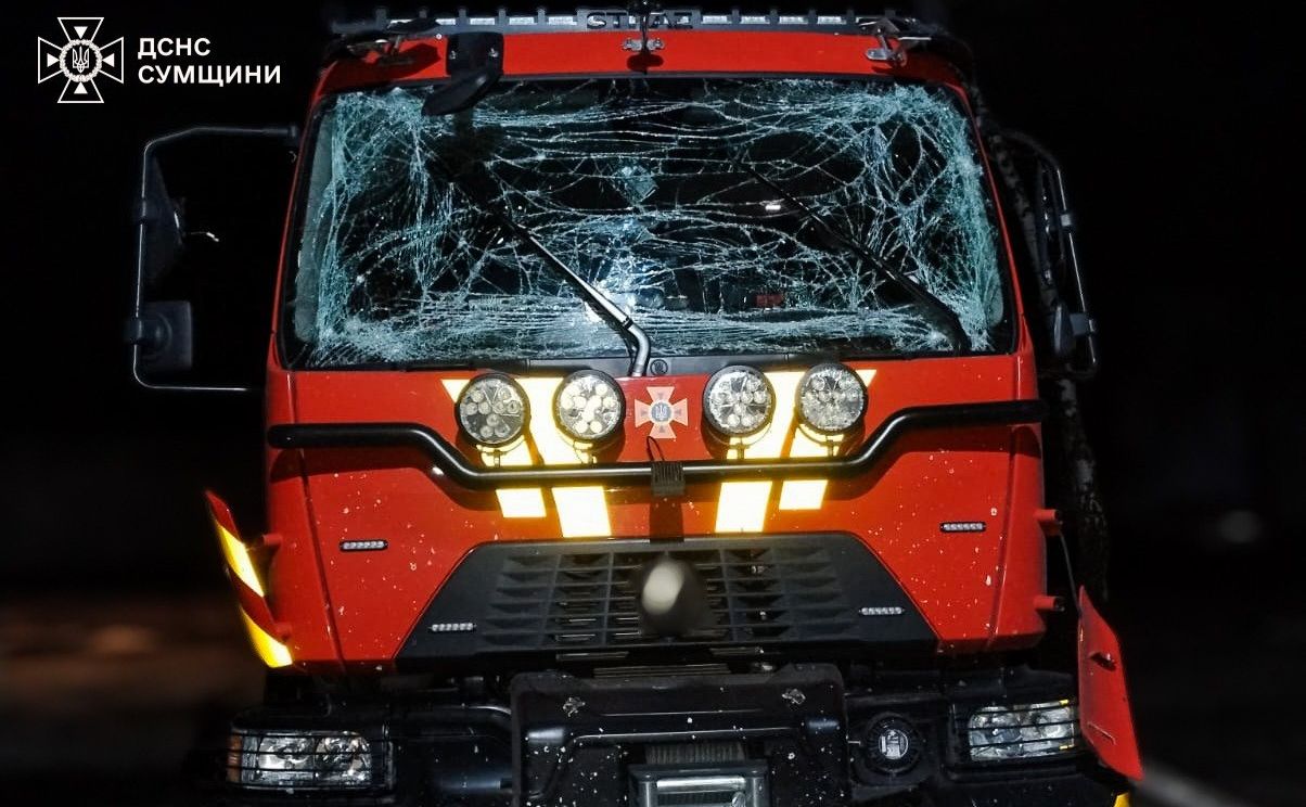 Фото з місця удару