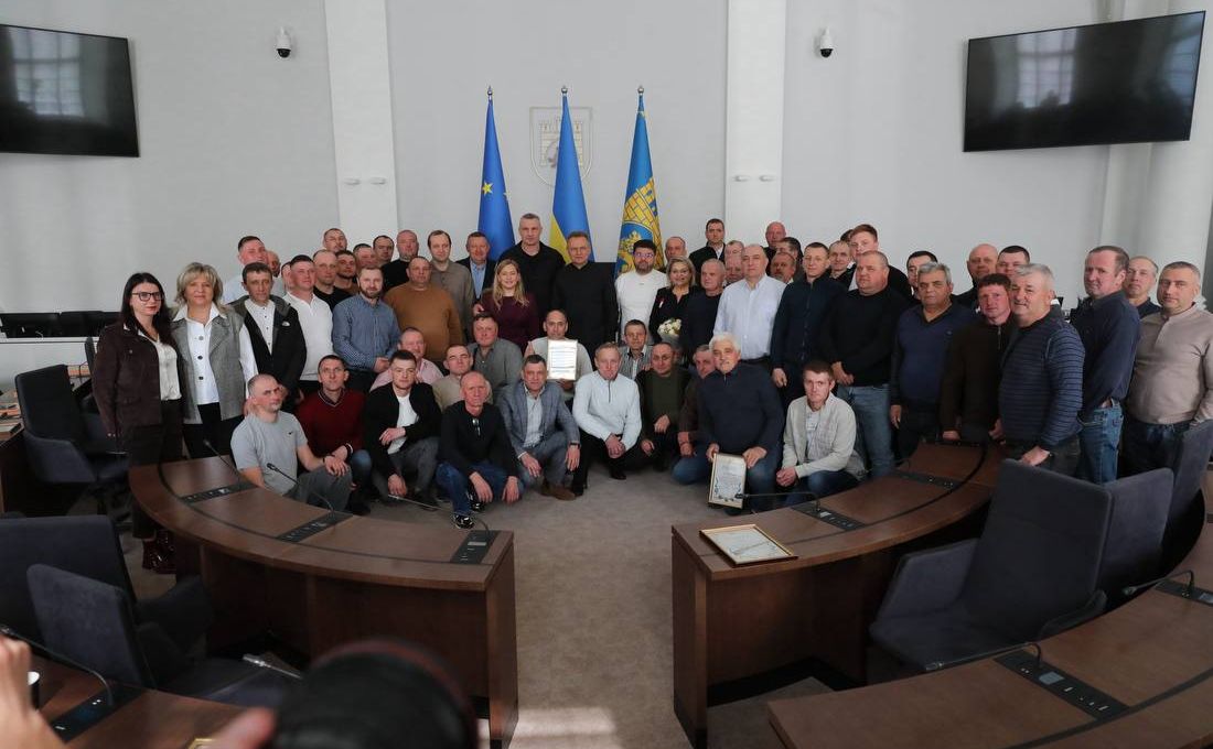 Мер Києва у Львові відзначив 51 працівника комунальної сфери. Фото: тк КМДА