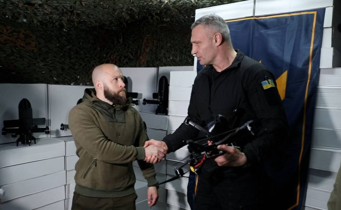 БпЛА отримали бійці Третього армійського корпусу. Фото: тг-канал Віталія Кличка
