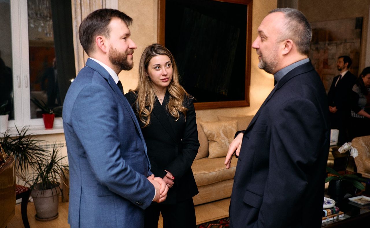 Денис Улютін та Карло Формоза. Фото: преслужба Мінсоцполітики