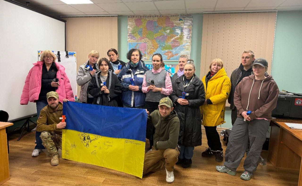 Учасники курсу. Фото: КО «Муніципальна охорона»