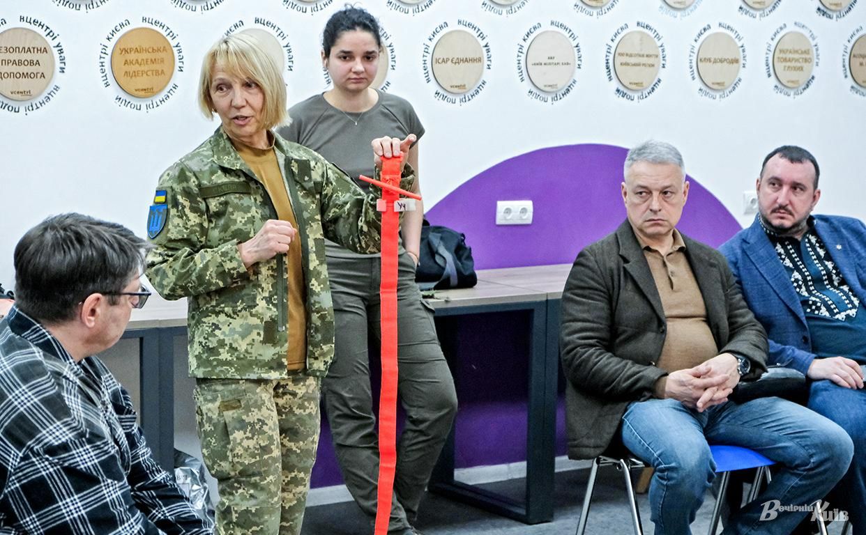 Тренінг з домедичної допомоги. Фото: Максим Сосюра