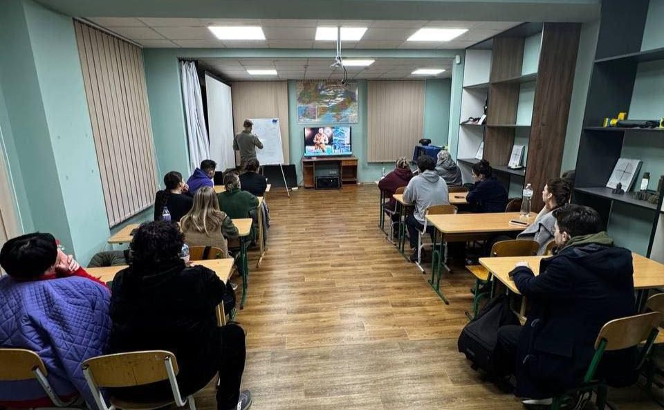 Під час навчання. Фото: