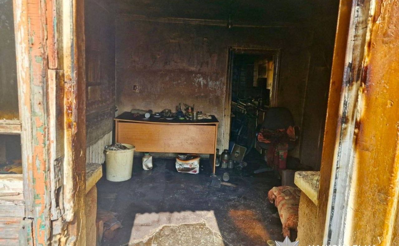 Будинок, де загинув власник. Фото: поліція Київщини