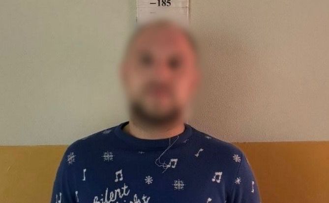 Підозрюваний. Фото: поліція Києва