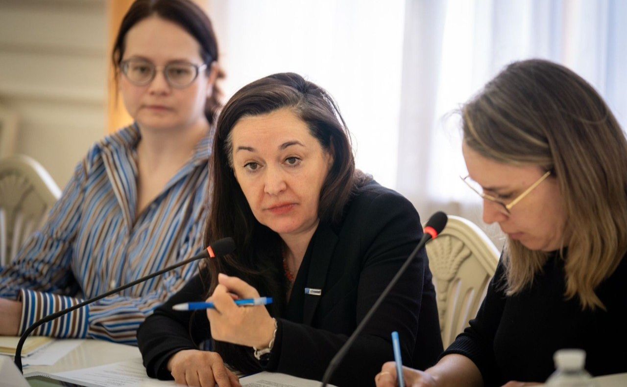 К’яра Децці Бардескі, голова Представництва ЮНЕСКО в Україні під час