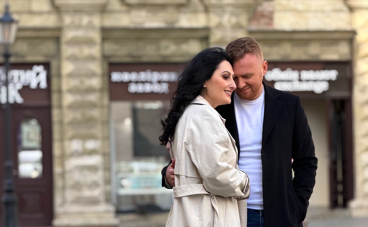 Квітослава Гіга та Роман Скорпіон після прем’єри пісні у Києві, зробили кліп у Львові. Фото: пресслужба