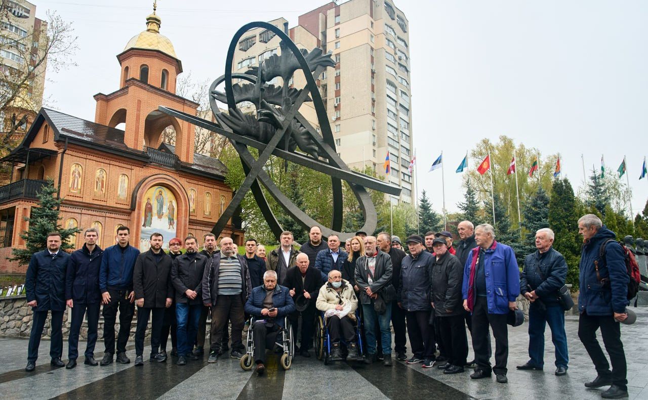 40 років Чорнобильській катастрофі: пам’ятні заходи за участю народних депутатів України. Фото: Верховна Рада України/Facebook
