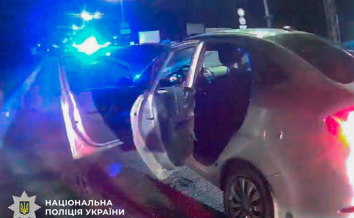 На цьому авто підліток намагався втекти від порліції