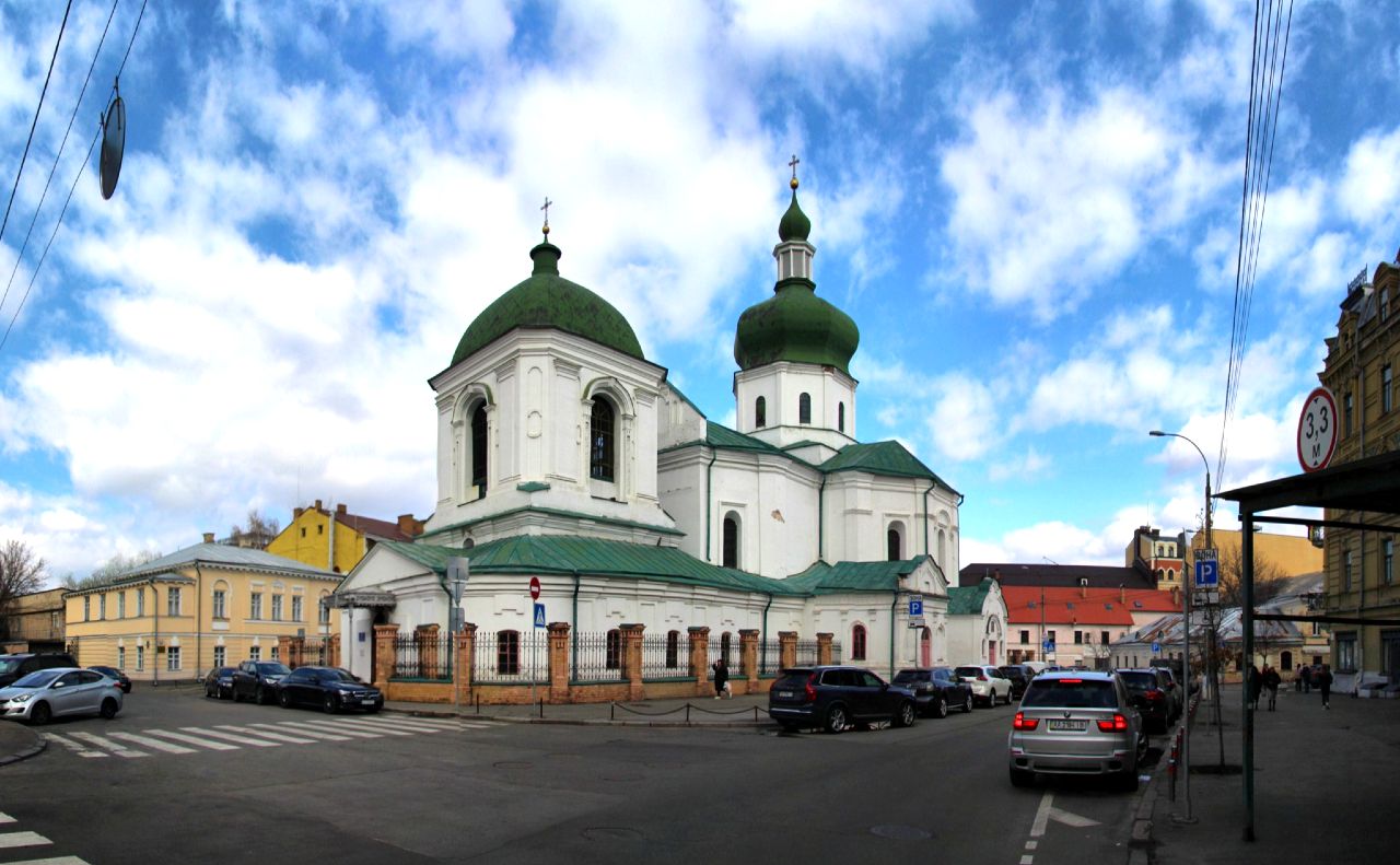 Церква Миколи Притиска на Подолі. фото: ДІАЗ «Стародавній Київ»