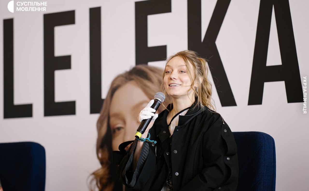 Співачка Leléka. Фото: Суспільне мовлення/ Facebook