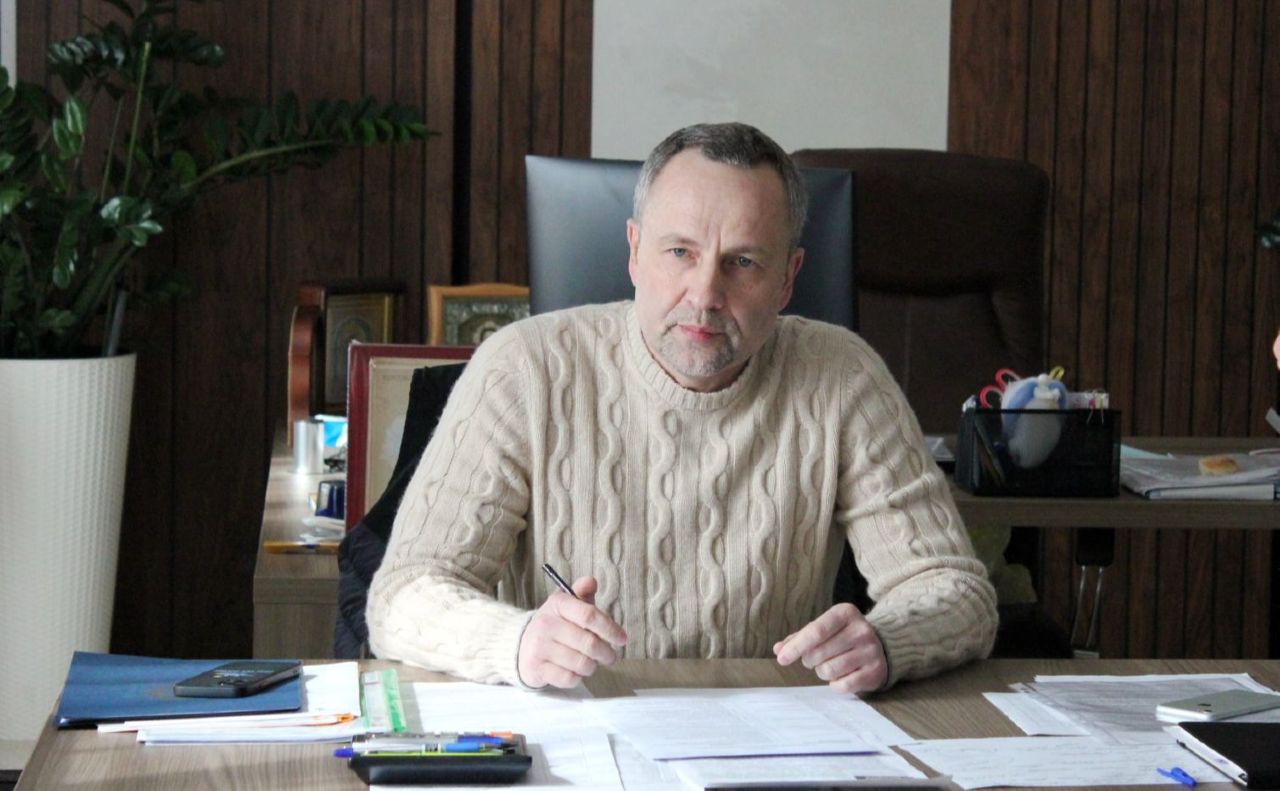 Ігор Колихаєв на своєму робочому місці під час повномасштабної війни. Фото: фейсбук Ігоря Колихаєва