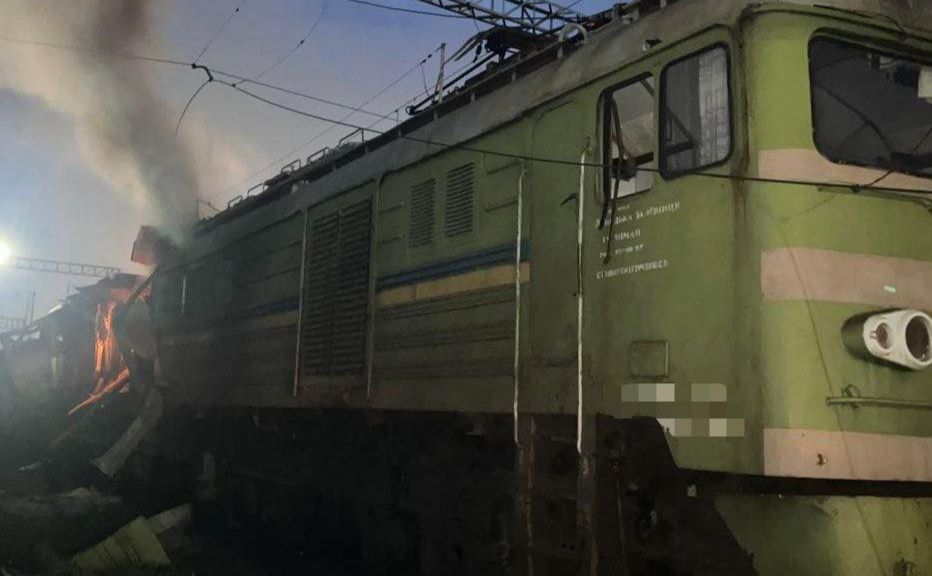 Ворог атакував залізницю. Фото: фейсбук-сторінка Олексія Кулеби