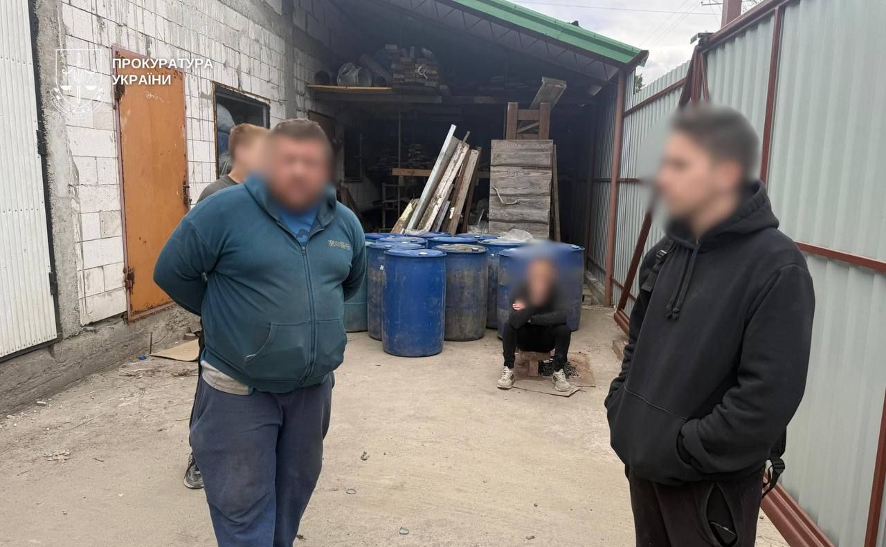 Під час обшуків. Фото: Прокуратура України