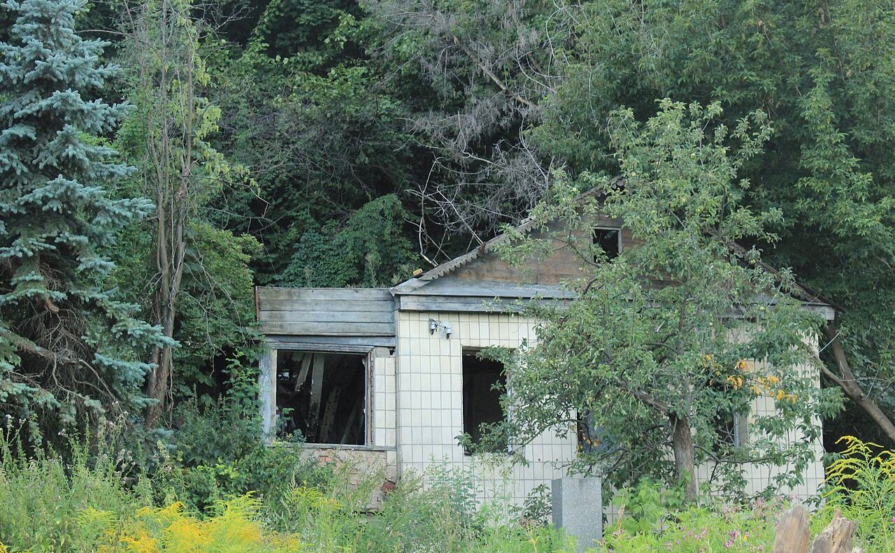 Вже тривалий час унікальна пам’ятка на Воздвиженці перебуває у стані руїни. Фото 2015 року: Вікіпедія