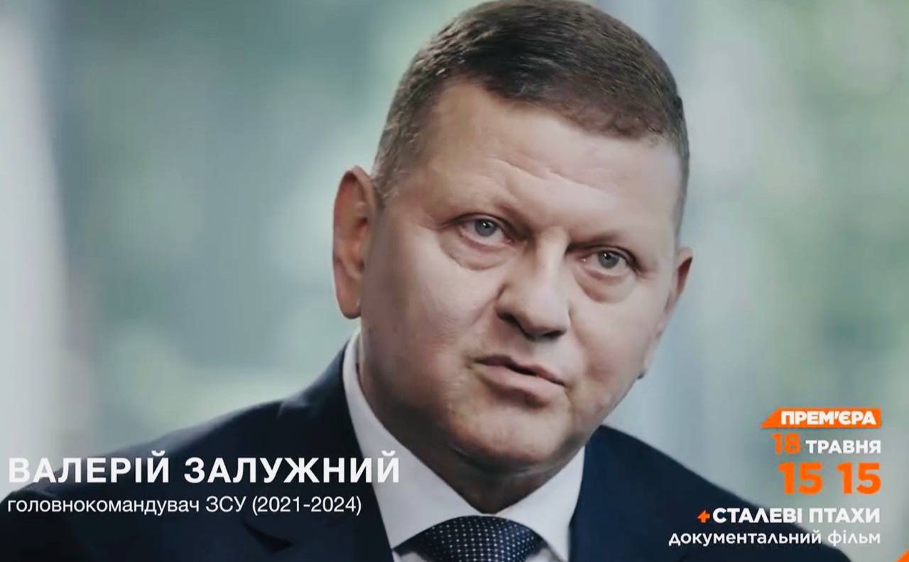 Валерій Залужний під час запису інтерв’ю для документального проєкту про оборону Маріуполя. Фото з Телеграм-каналу В.Залужного
