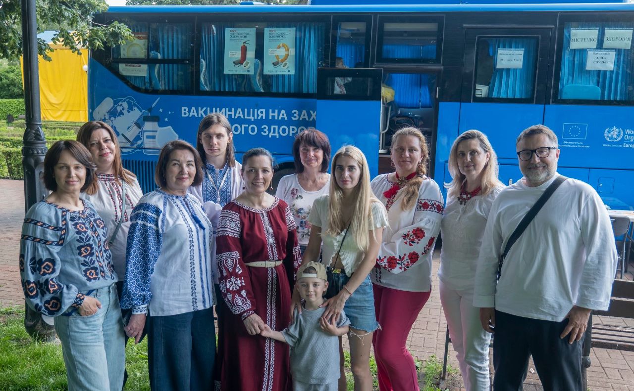 День здоров’я співпав із Днем вишиванки. Фото: КМЦКПХ.