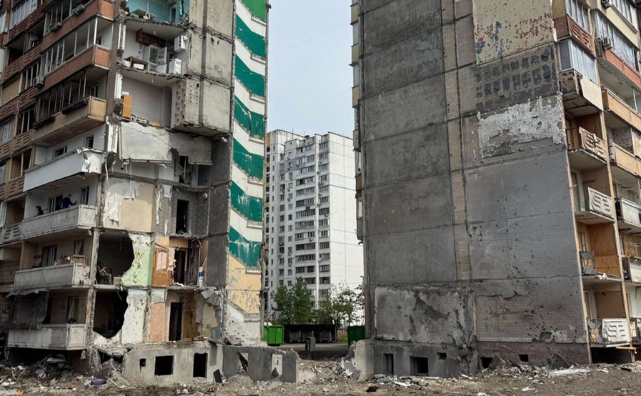 Зруйнований будинок. Фото: фейсбук-сторінка Олександра Ковтунова