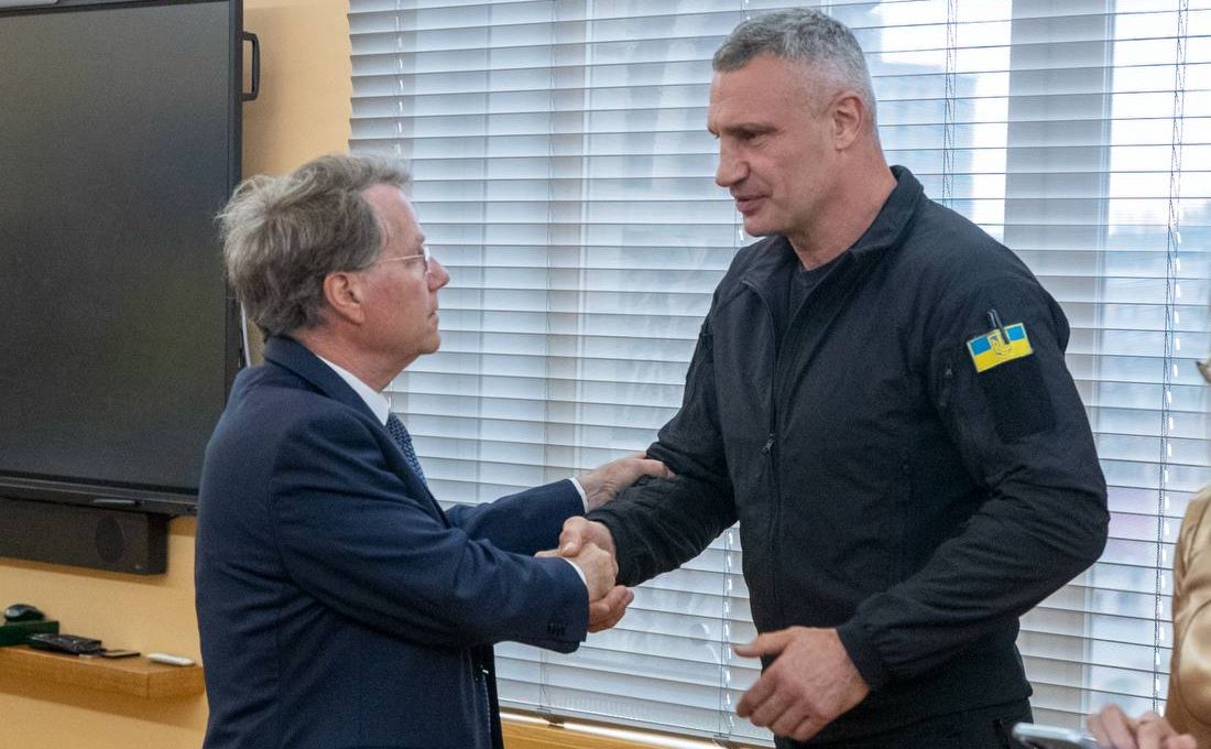 Мери Києва та Орлеана. Фото з телеграм-канала Віталія Кличка