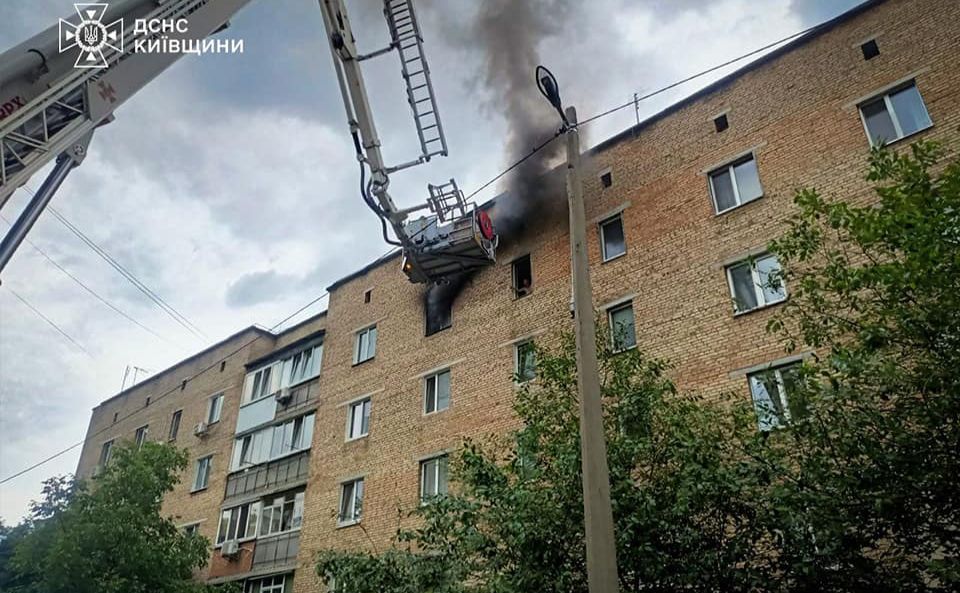 На місці події працювали 12 вогнеборців