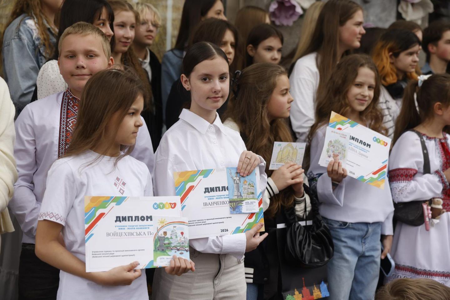Київ очима дітей: Кличко відвідав творчу акцію до Дня міста