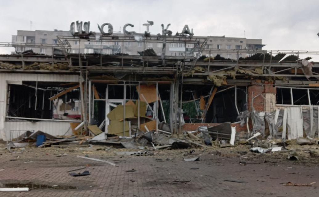 Вокзал у місті Шостка Сумської області. Фото: Укрзалізниця