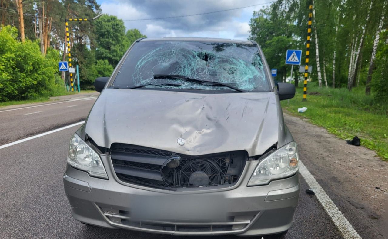 Фото з місця ДТП: Нацполіція