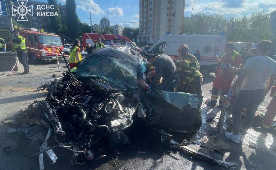 Фото з місця ДТП