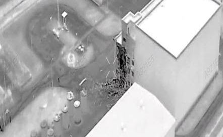Фото НАЕК «Енергоатом» з фіксацією руйнувань ядерного сховища через атаку рф