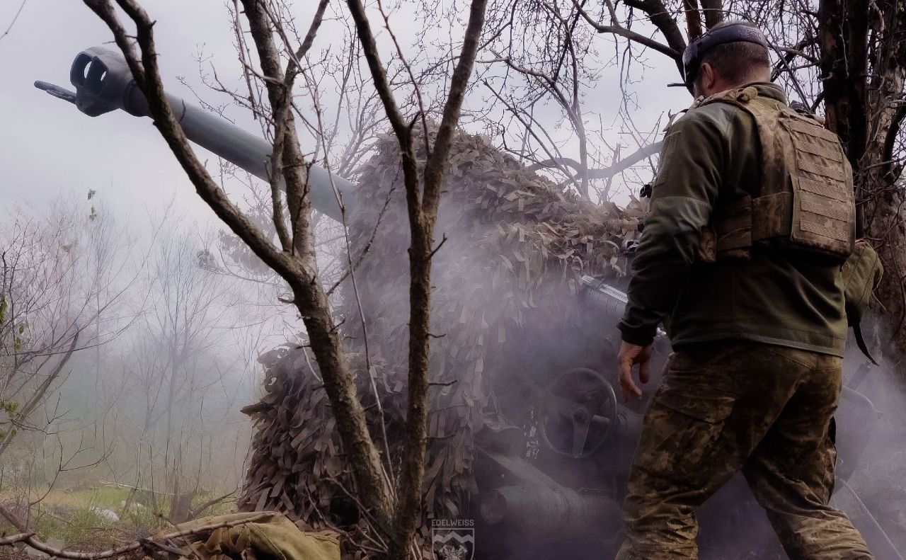 Самохідний артилерійський дивізіон 10-ї ОГШБр «Едельвейс». Фото: Генштаб ЗСУ